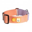 Woolly Wolf Color Block Martingale Halsbånd, Pink Mix thumbnail