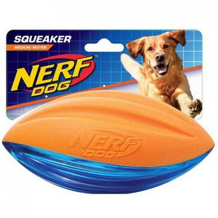 Nerf Squeaker Fotball, M