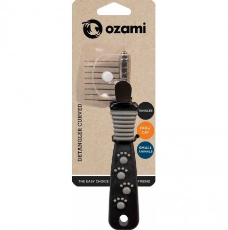 Ozami Detangler Curved, Flokekutter, 8 Blader