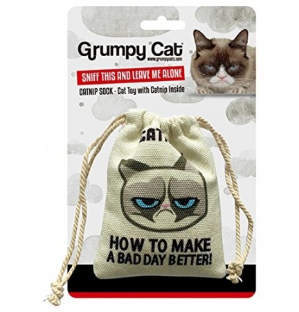 Grumpy Cat Catnip Sack
