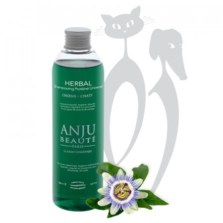 Anju Beauté Herbal Shampoo, 1000 ml  -  EXP. dato 13.02.21