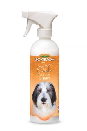 Bio-Groom Coat Polish Spray-On Sheen Detangler, 473 ml