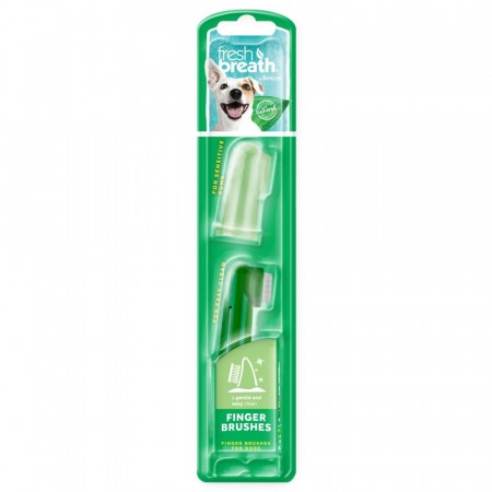 Tropiclean Finger Brushes for Hund, 2 pk.