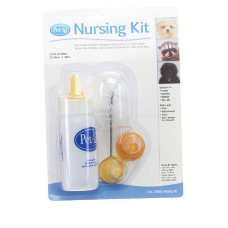PetAg Nursing Kit, Tåteflaske 120 ml