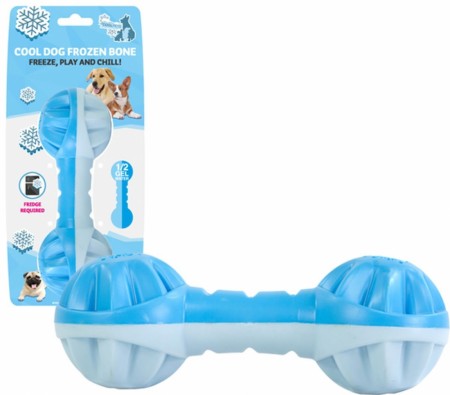 CoolPets Cool Dog Frozen Bone, Freeze, Play and Chill