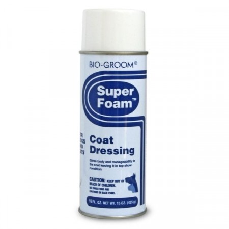 Bio-Groom Super Foam, Coat Dressing, 425 g